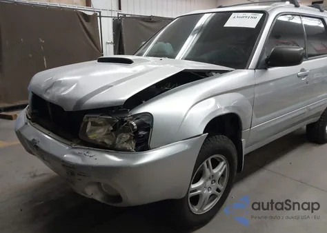 2004 Subaru Forester 2.5Xt z USA, uszkodzony, nr VIN JF1SG69664G767109